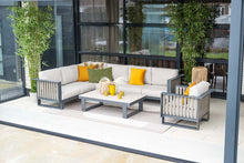 Load image into Gallery viewer, Florence Corner Set ( With Hydraulic Adjustable Table & Bench )