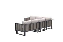 Load image into Gallery viewer, Florence Corner Set ( With Hydraulic Adjustable Table & Bench )