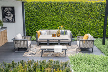 Load image into Gallery viewer, Florence 3 Seat Sofa Set ( With 2 Chairs, Hydraulic Table & Bench )