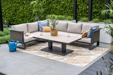 Load image into Gallery viewer, Florence Corner Set ( With Hydraulic Adjustable Table & Bench )