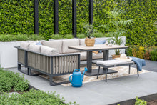 Load image into Gallery viewer, Florence Corner Set ( With Hydraulic Adjustable Table & Bench )