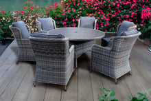 Load image into Gallery viewer, The Rochefort Deluxe 6 Seater Dining Set