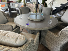 Load image into Gallery viewer, The Rochefort Deluxe 6 Seater Dining Set