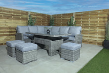 Load image into Gallery viewer, The Panama Rectangle Lounge Dining Set ( Adjustable Table )
