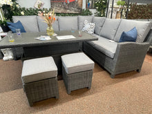 Load image into Gallery viewer, Vancouver Corner Dining- with height adjustable table