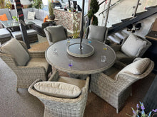 Load image into Gallery viewer, The Rochefort Deluxe 6 Seater Dining Set
