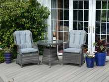 Load image into Gallery viewer, Hatherton Rattan- Bistro Set- Grey