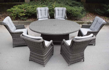 Load image into Gallery viewer, Hatherton 6 Seat Oval Dining Set