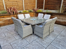 Load image into Gallery viewer, The Santorini 8 Seater Dining Set