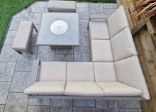 Load image into Gallery viewer, The Orlando L Shape Dining Fire Pit Set