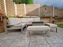 Load image into Gallery viewer, The Orlando L Shape Dining Fire Pit Set