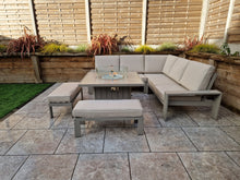 Load image into Gallery viewer, The Orlando L Shape Dining Fire Pit Set