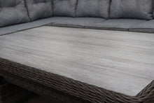 Load image into Gallery viewer, The Antigua Dining Set (ceramic printed glass) with adjustable table