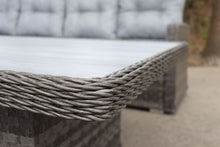 Load image into Gallery viewer, The Antigua Dining Set (ceramic printed glass) with adjustable table