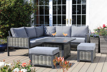 Load image into Gallery viewer, The Morello Dining Set With Adjustable Table