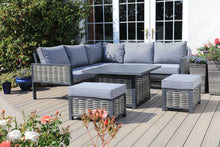 Load image into Gallery viewer, The Morello Dining Set With Adjustable Table