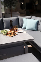 Load image into Gallery viewer, NEW 2025 Toledo Compact Corner Dining with Height Adjustable Table