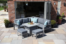 Load image into Gallery viewer, NEW 2025 Toledo Compact Corner Dining with Height Adjustable Table