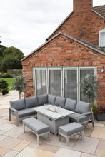 Load image into Gallery viewer, NEW 2025 Toledo Corner Dining with Firepit Table