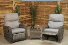 Load image into Gallery viewer, Hatherton Reclining Lounge Set with adjustable foot rests