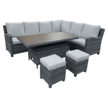 Load image into Gallery viewer, Vancouver Corner Dining- with height adjustable table