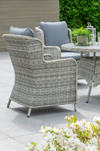 Load image into Gallery viewer, The Rochefort Deluxe 4 Seat Round Dining Set