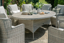 Load image into Gallery viewer, The Rochefort Deluxe 8 Seat Round Dining Set