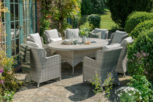 Load image into Gallery viewer, The Rochefort Deluxe 8 Seat Round Dining Set