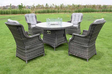 Load image into Gallery viewer, Hatherton 4 Seat Round Fire Pit Set
