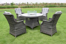 Load image into Gallery viewer, Hatherton 4 Seat Round Fire Pit Set