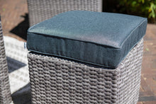 Load image into Gallery viewer, Brittany Rattan 5 Piece Dining Set- Grey