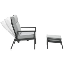Load image into Gallery viewer, The Monaco Aluminium Recliner Set