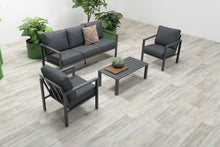 Load image into Gallery viewer, Mouro Aluminium- 4 Piece Coffee Set- Grey