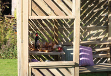 Load image into Gallery viewer, The Wooden Camden Corner Arbour