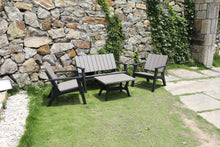 Load image into Gallery viewer, Denver Polypropylene- 4 Piece Coffee Set- Wood Grain Effect