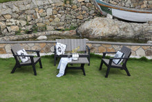 Load image into Gallery viewer, Denver Polypropylene- 4 Piece Coffee Set- Wood Grain Effect