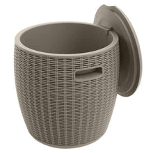 Load image into Gallery viewer, Denver Polypropylene- Sun Lounger and Ice Bucket Set- Grey