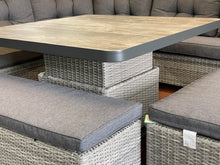 Load image into Gallery viewer, The Valletta High Back Dining Set Hydraulic Table