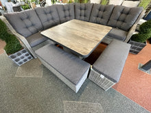 Load image into Gallery viewer, The Valletta High Back Dining Set Hydraulic Table