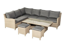 Load image into Gallery viewer, Tuscany Deluxe 7 Piece Corner Dining Set