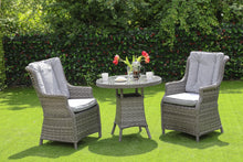 Load image into Gallery viewer, Hatherton Rattan- Bistro Set- Grey