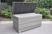 Load image into Gallery viewer, Hatherton and Antigua Rattan- Storage Box- Grey