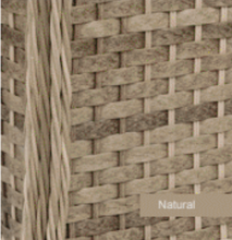 Load image into Gallery viewer, Antigua Rattan Dining Set- Glass or Polywood Top - Grey or Nature