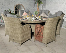 Load image into Gallery viewer, The Tuscany Deluxe High-Back Dining Set- 4 seat- Beige