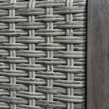 Load image into Gallery viewer, Burley Rattan- Storage Bench- Grey