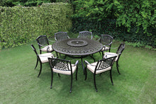 Load image into Gallery viewer, The Lisburn 8 Seat Outdoor Aluminium Garden Dining Set