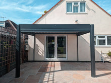 Load image into Gallery viewer, Four Seasons Wall Mounted Motorised LED Gazebo