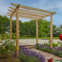 Load image into Gallery viewer, Staffordshire Wooden Pergola