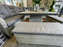 Load image into Gallery viewer, The Valletta High Back Dining Set Hydraulic Table