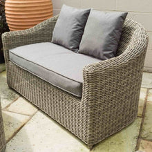 Load image into Gallery viewer, Burley Rattan- Two Seater Sofa Set- Grey